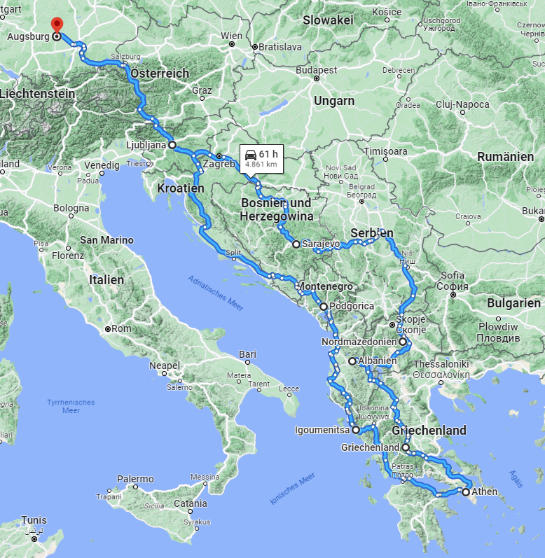 Unsere Tour